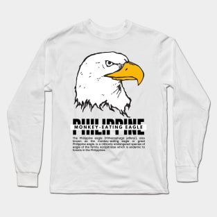 Philippine Eagle Long Sleeve T-Shirt